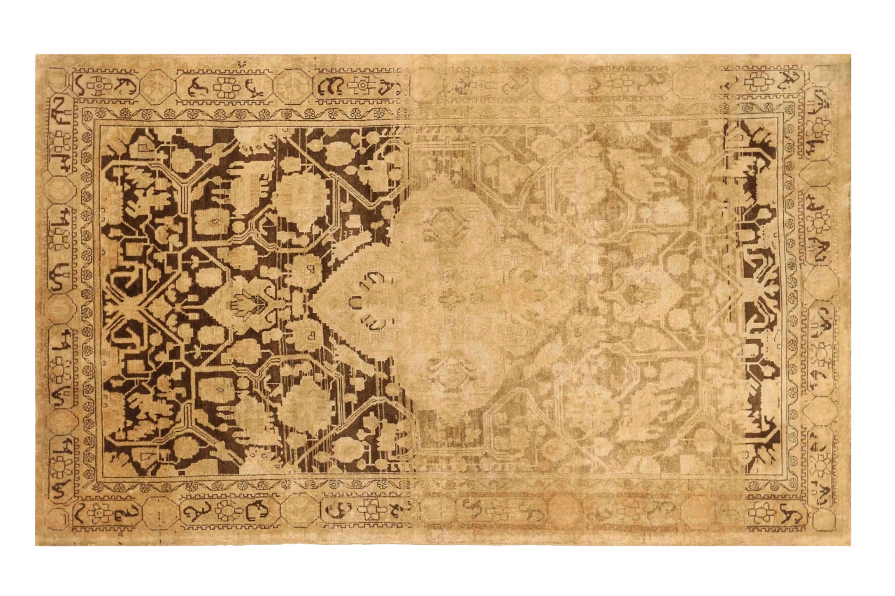 Antique Persian Hamadan Transitional Rug 73304