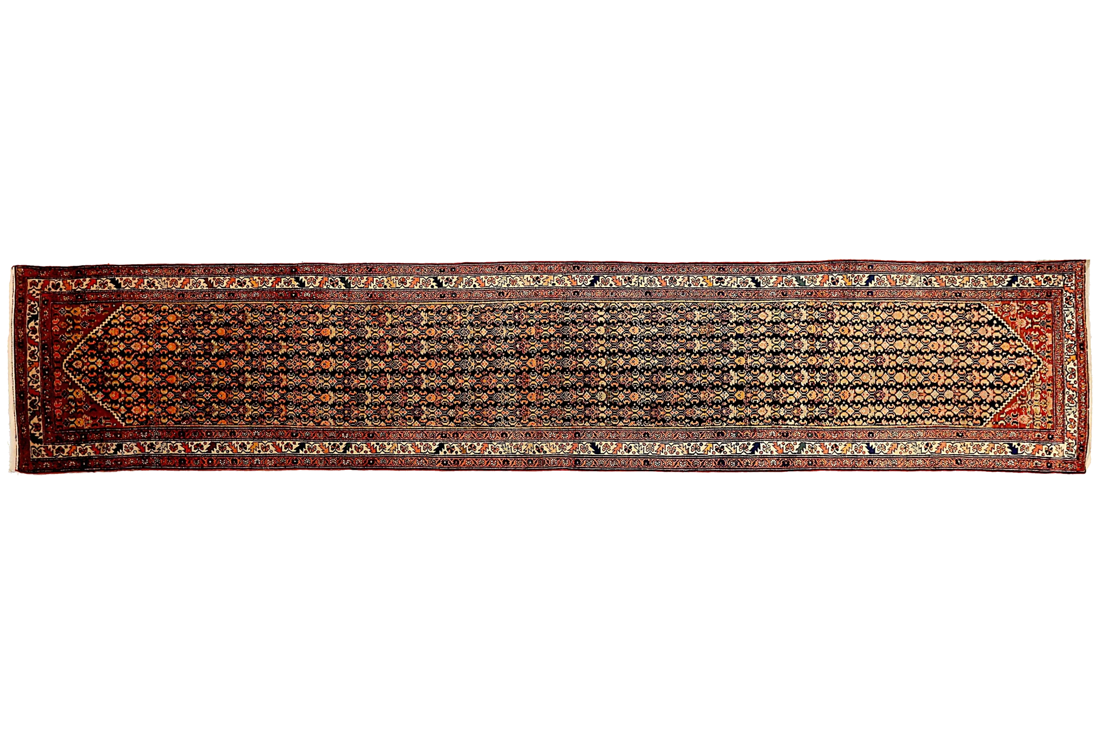 Antique Persian Malayer Traditional Rug 73318