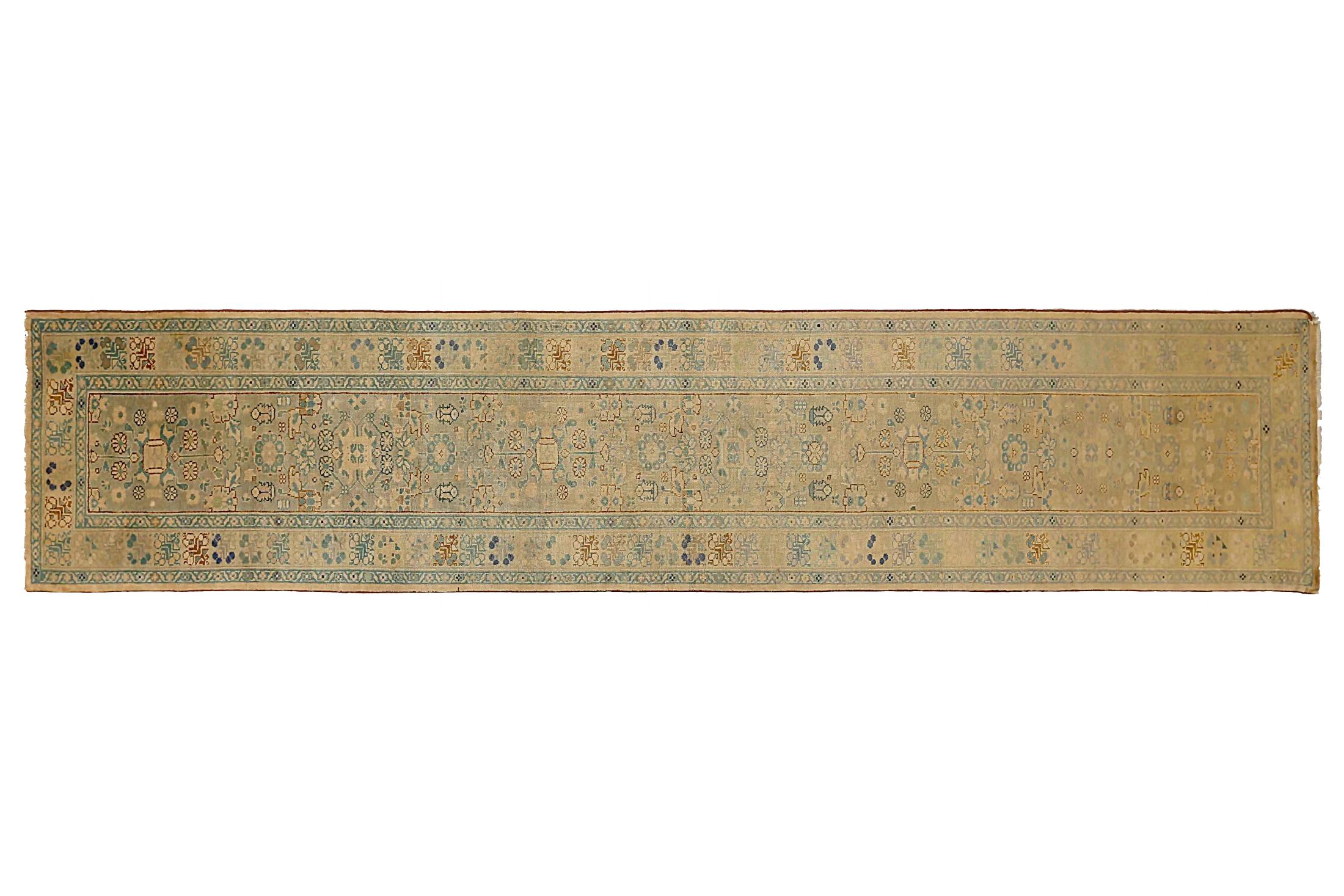 Antique Persian Sultanabad Transitional Rug 73377