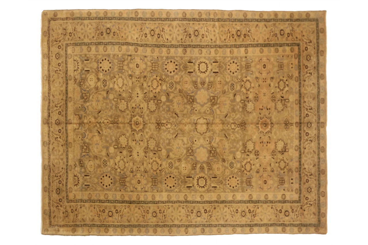 Antique Persian Malayer Transitional Rug 73381