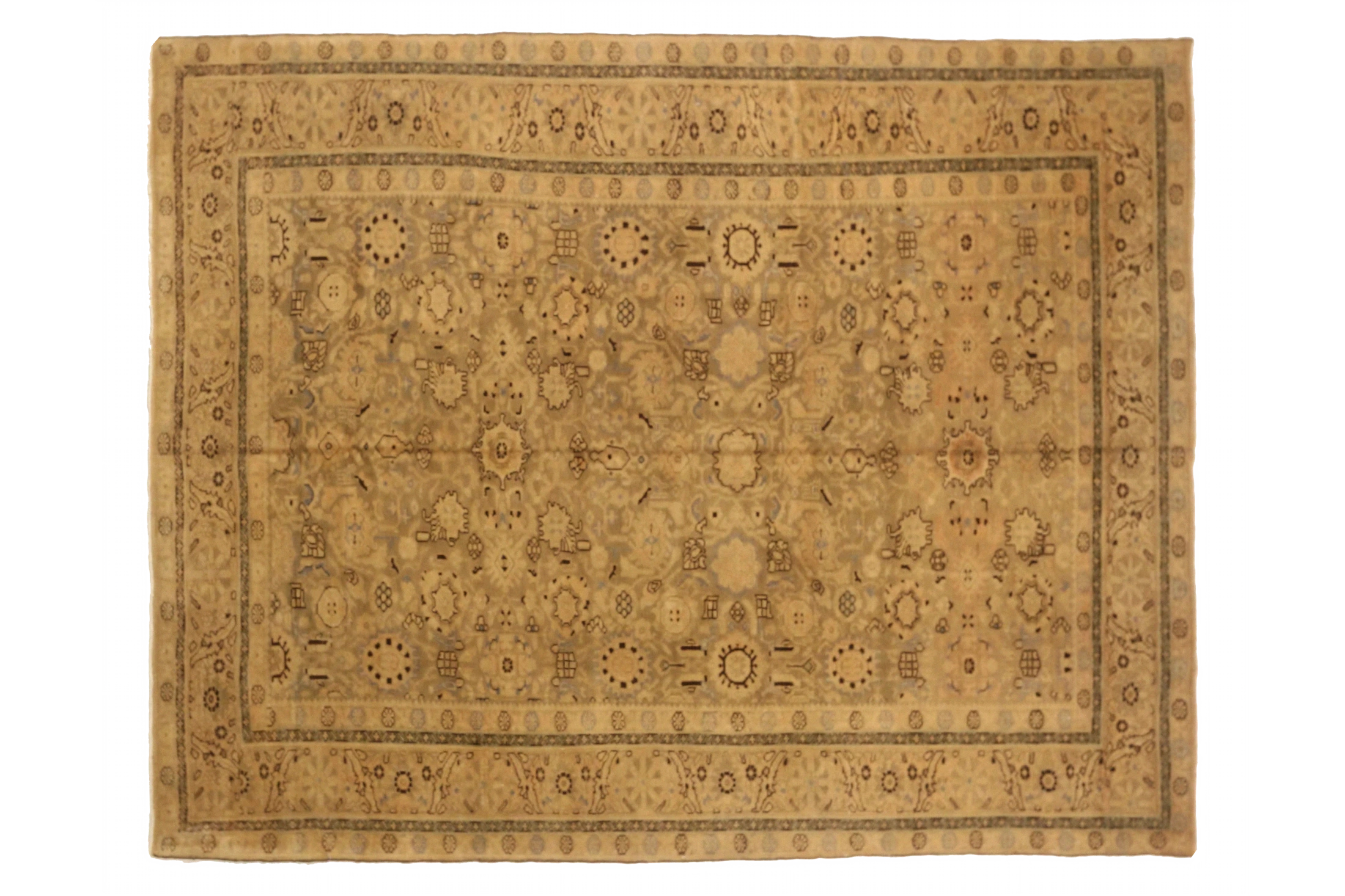 Antique Persian Malayer Transitional Rug 73381