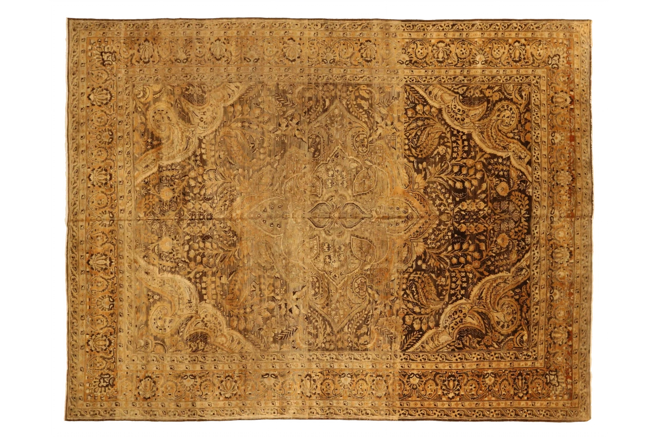 Antique Persian Farahan Transitional Rug 73410