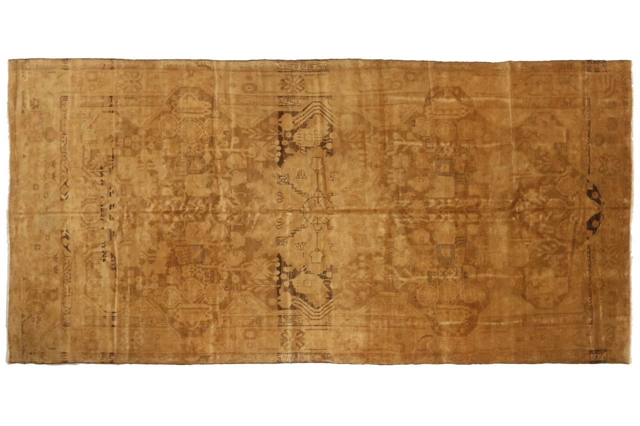 Antique Persian Malayer Transitional Rug 73420