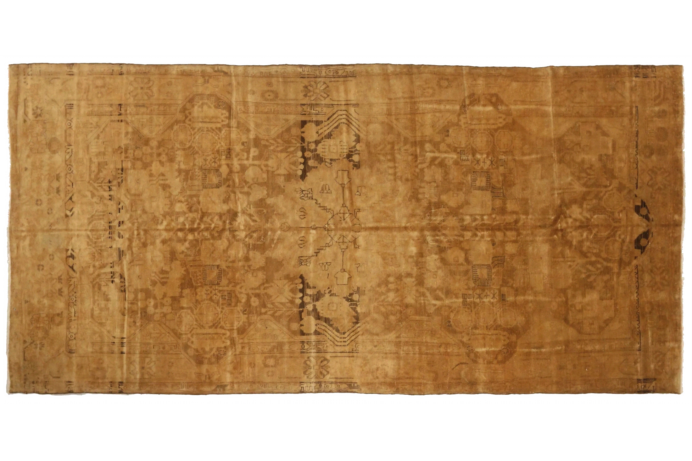 Antique Persian Malayer Transitional Rug 73420