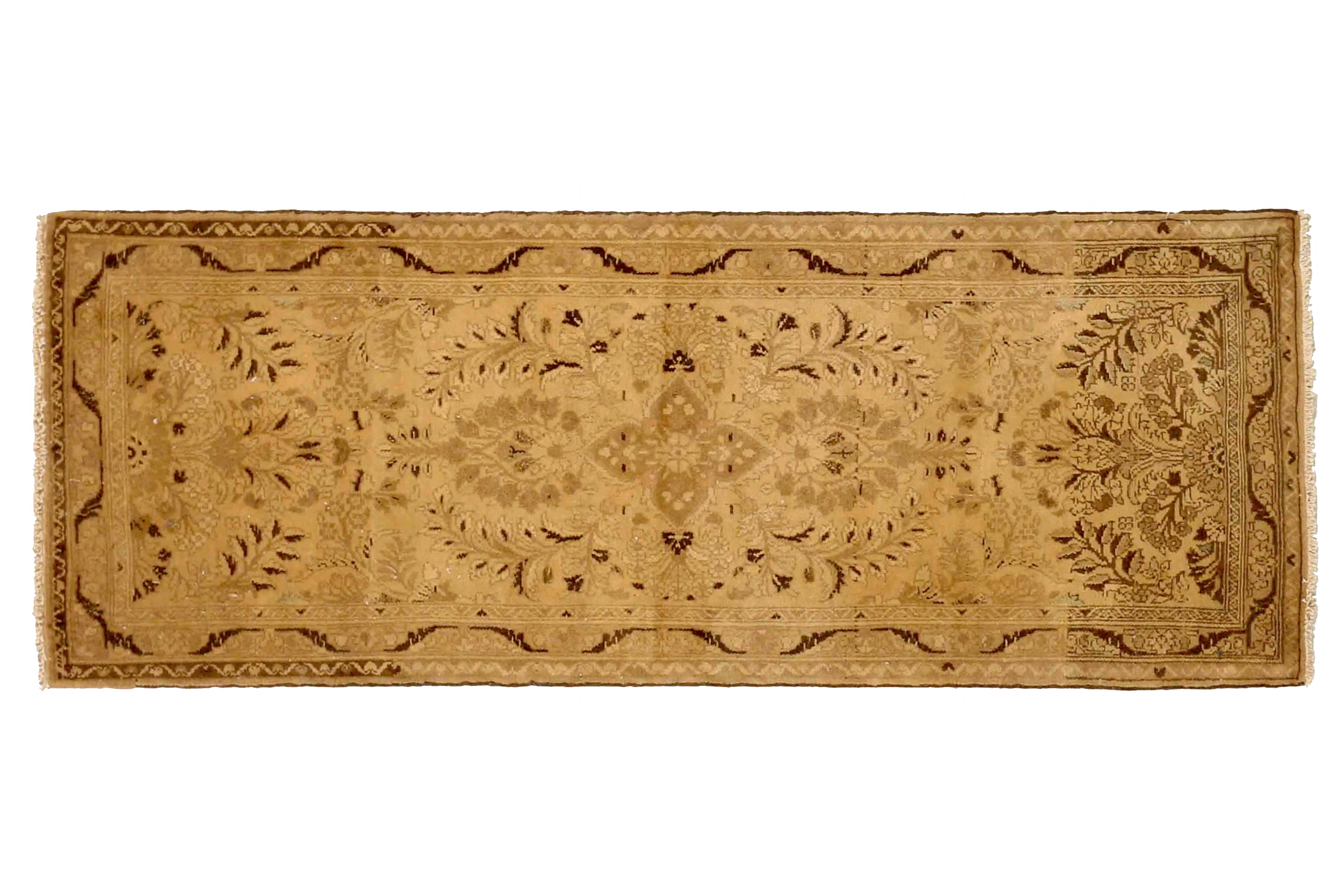 Antique Persian Hamadan Transitional Rug 73432
