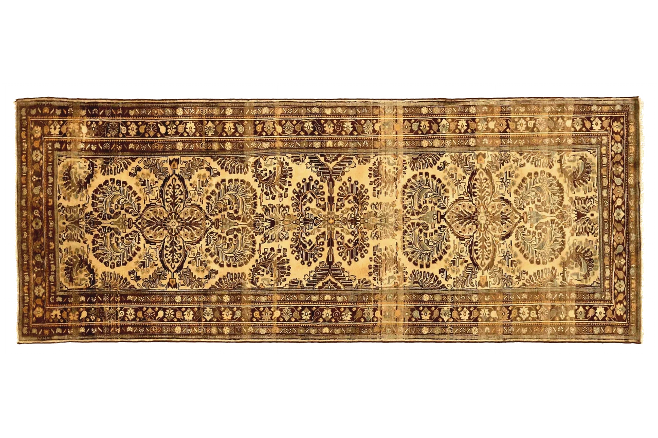 Antique Persian Malayer Transitional Rug 73441