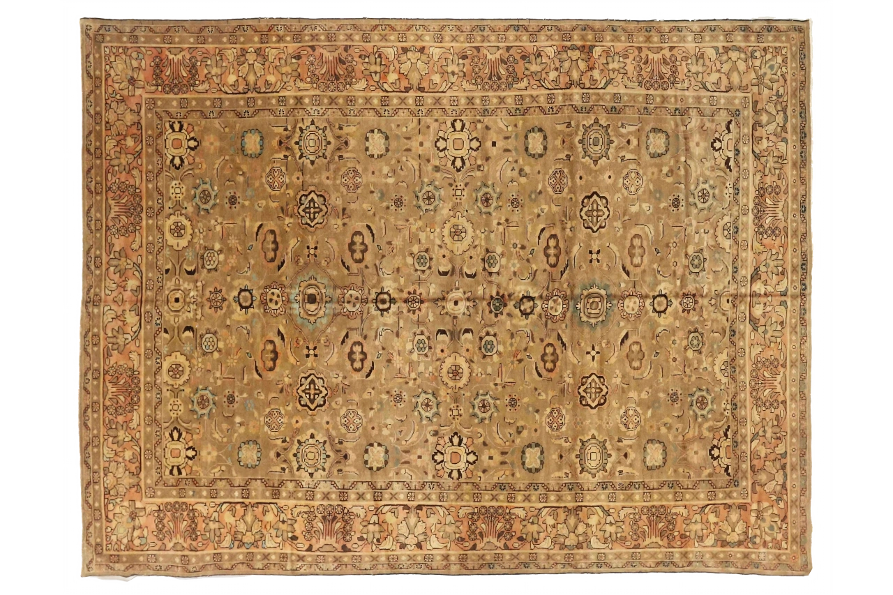 Antique Persian Malayer Traditional Rug 73445