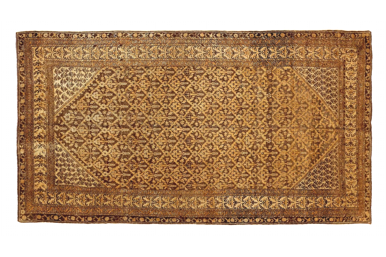 Antique Persian Bakhtiar Transitional Rug 73462