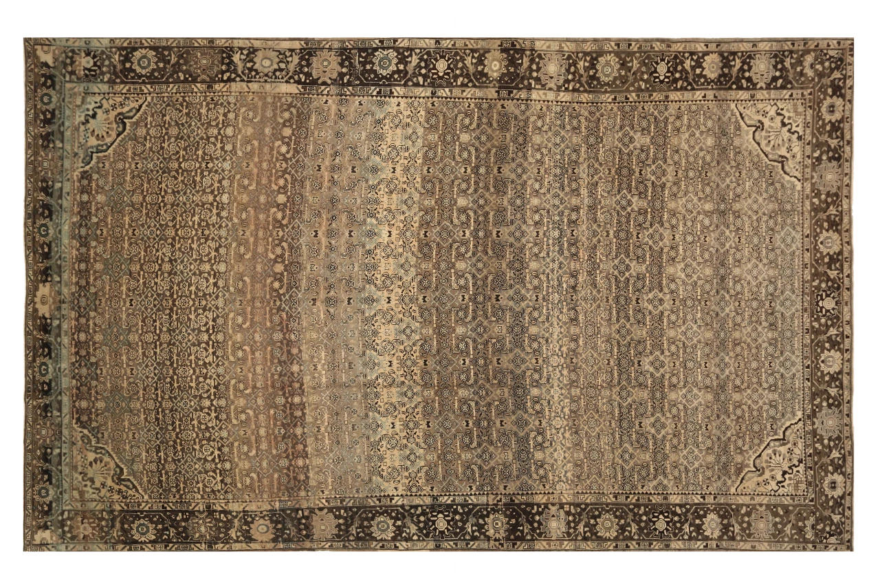 Antique Persian Malayer Transitional Rug 73493