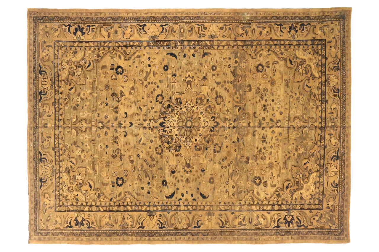 Antique Persian Malayer Traditional Rug 73507