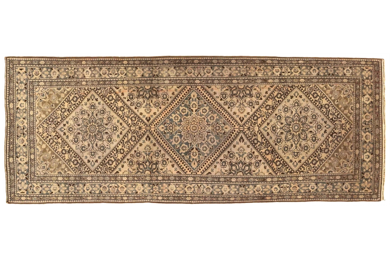 Antique Persian Malayer Traditional Rug 73514