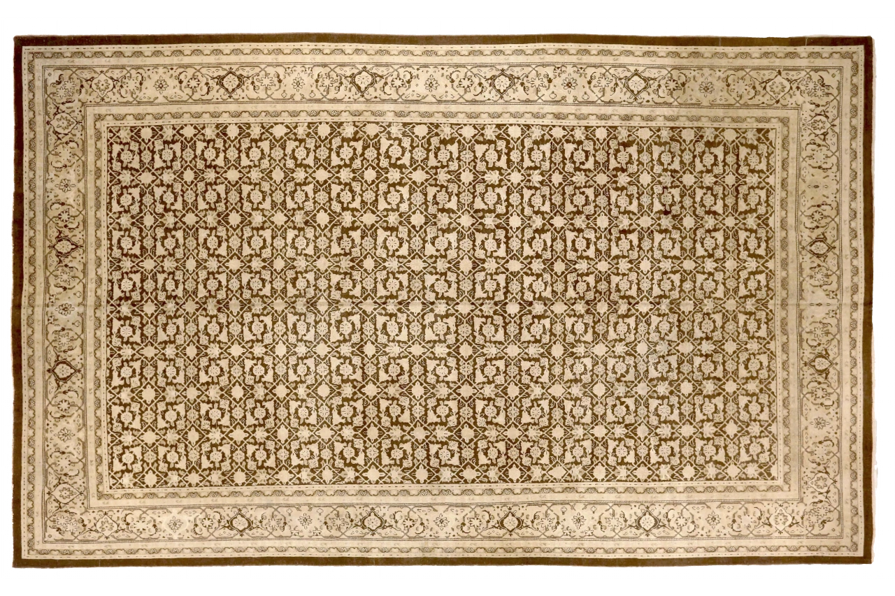 Antique Persian Mahal Transitional Rug 73535