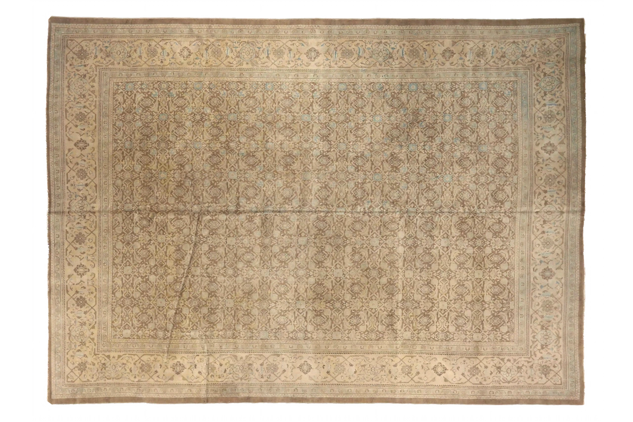 Antique Persian Mahal Transitional Rug 73537
