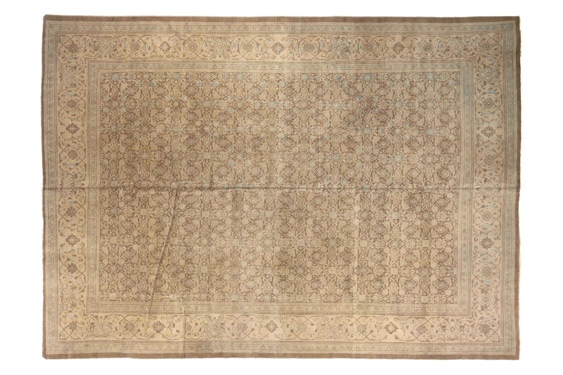 Antique Persian Mahal Transitional Rug 73537