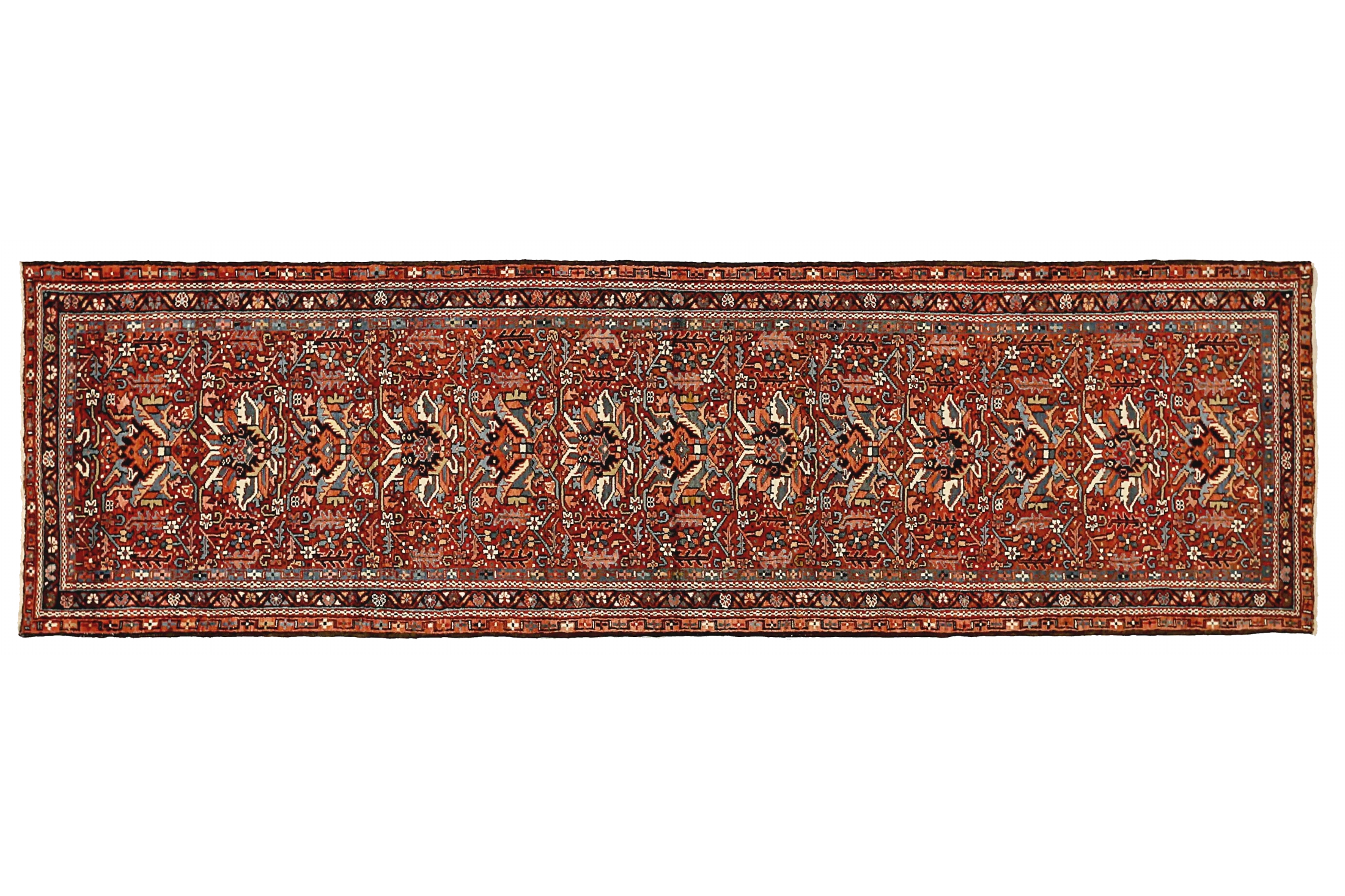 Antique Persian Karajeh Traditional Rug 73545