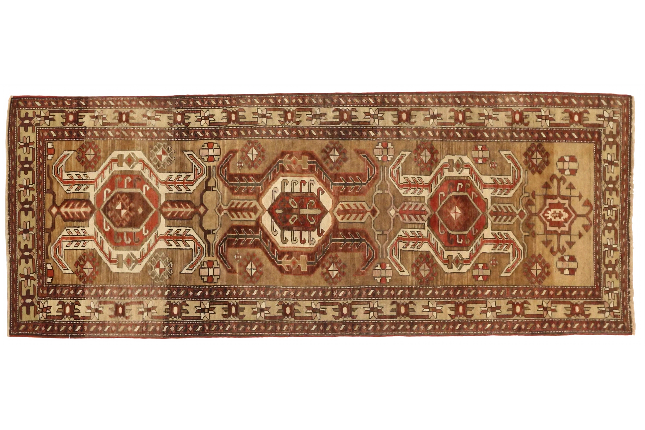 Antique Persian Azarbaijan Traditional Rug 73547
