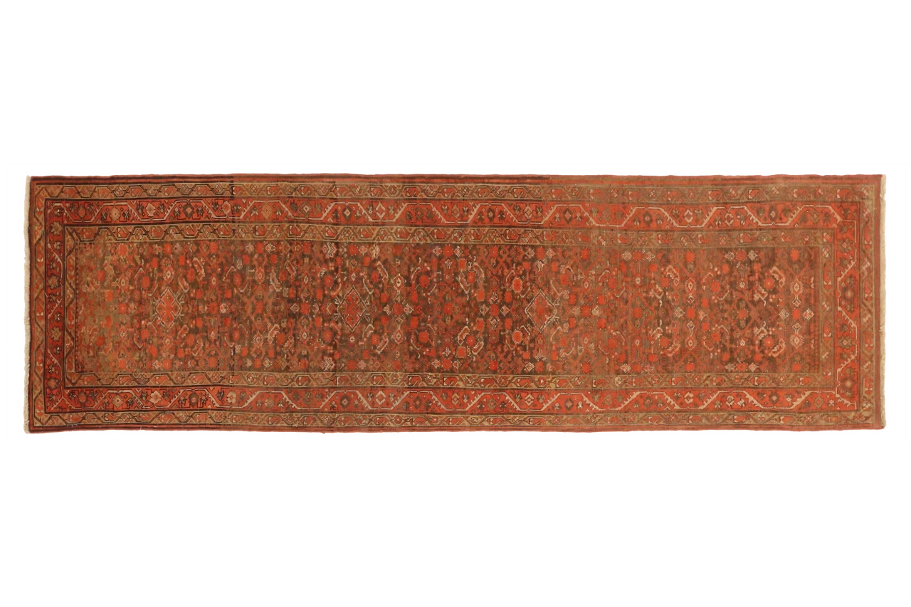Antique Persian Malayer Traditional Rug 73566