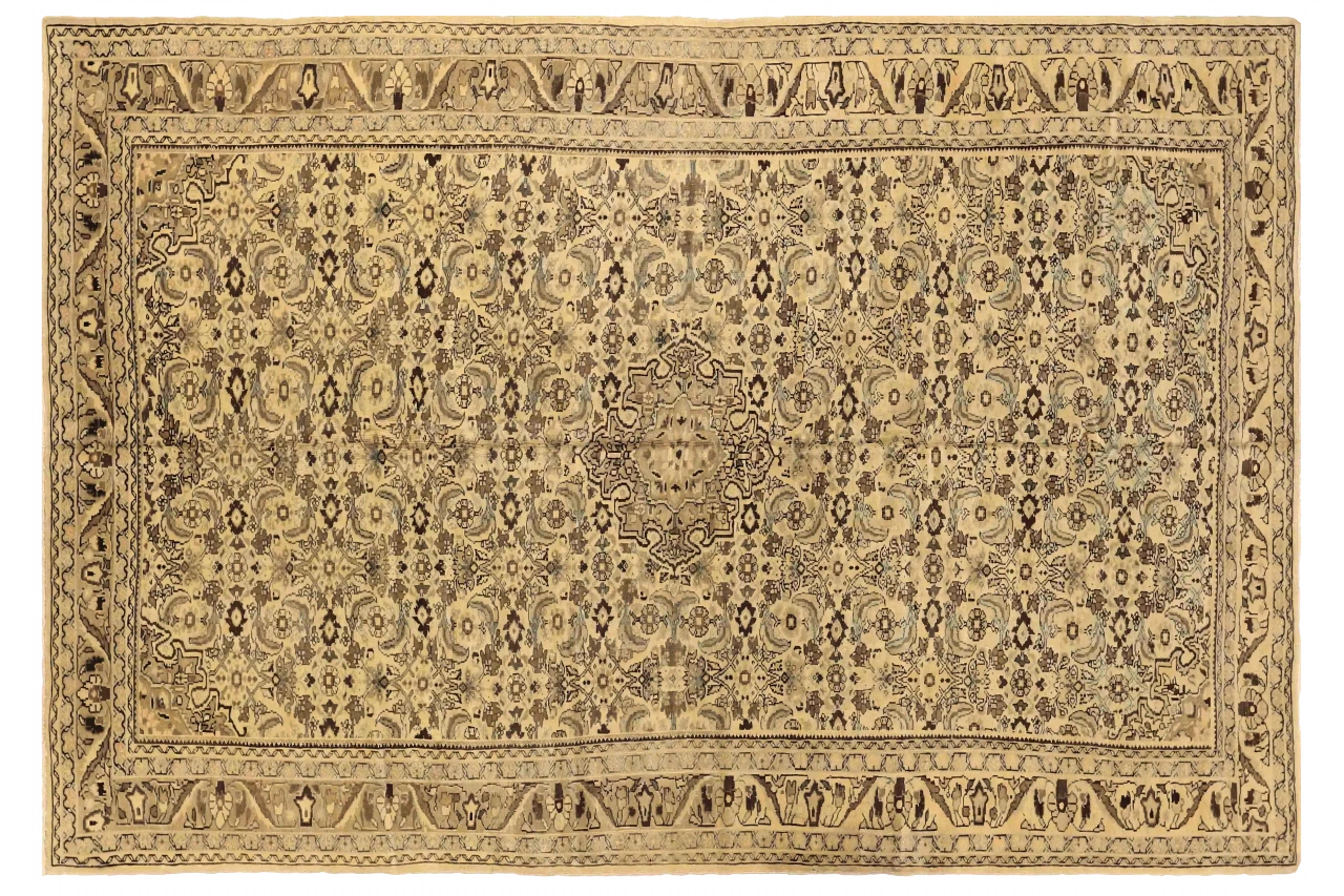 Antique Persian Malayer Transitional Rug 73573