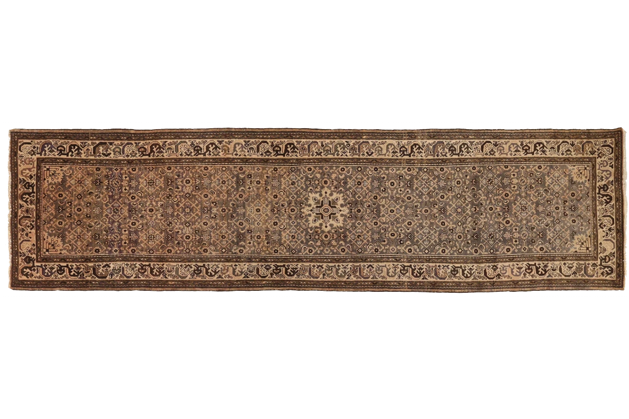 Antique Persian Malayer Traditional Rug 73581