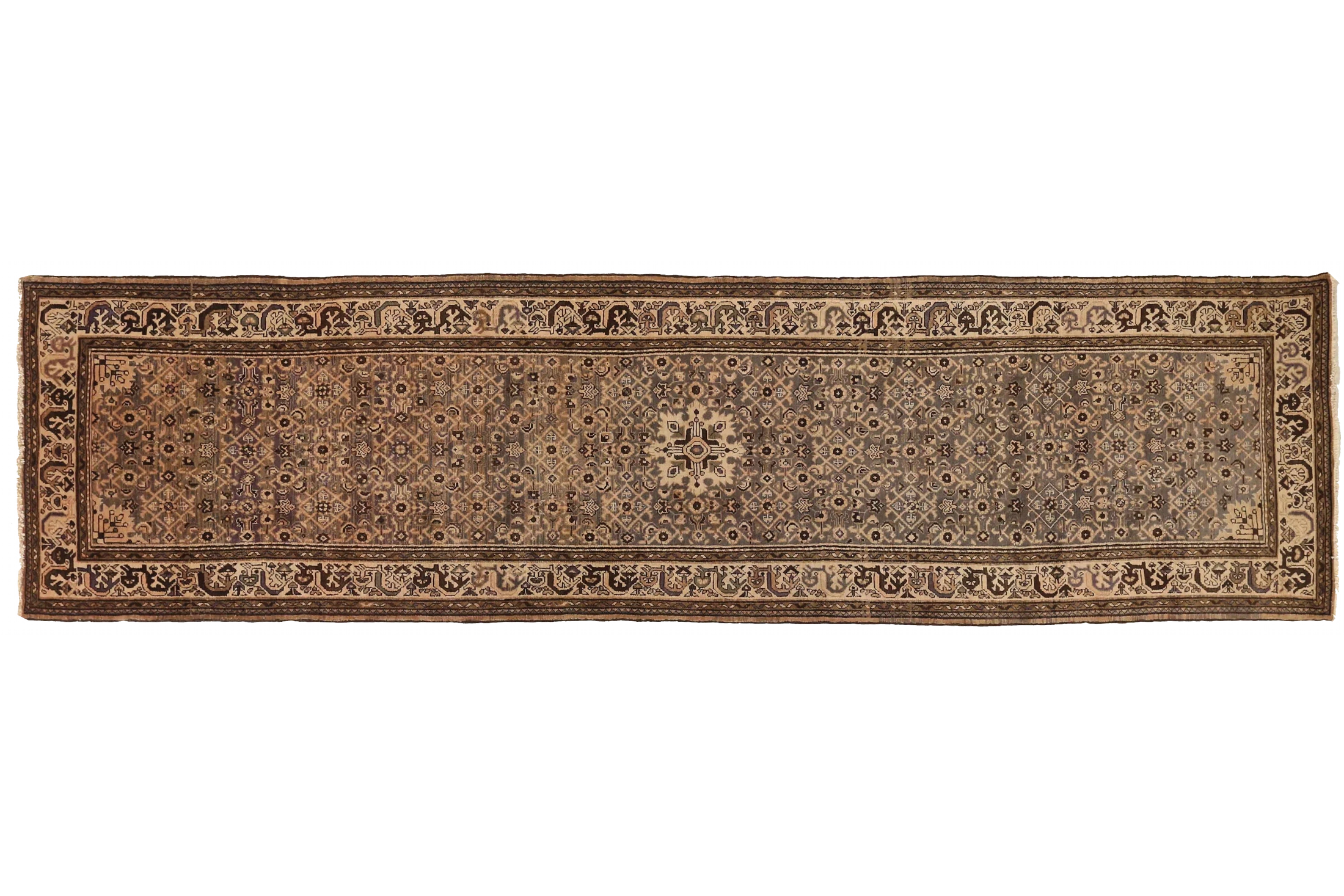 Antique Persian Malayer Traditional Rug 73581