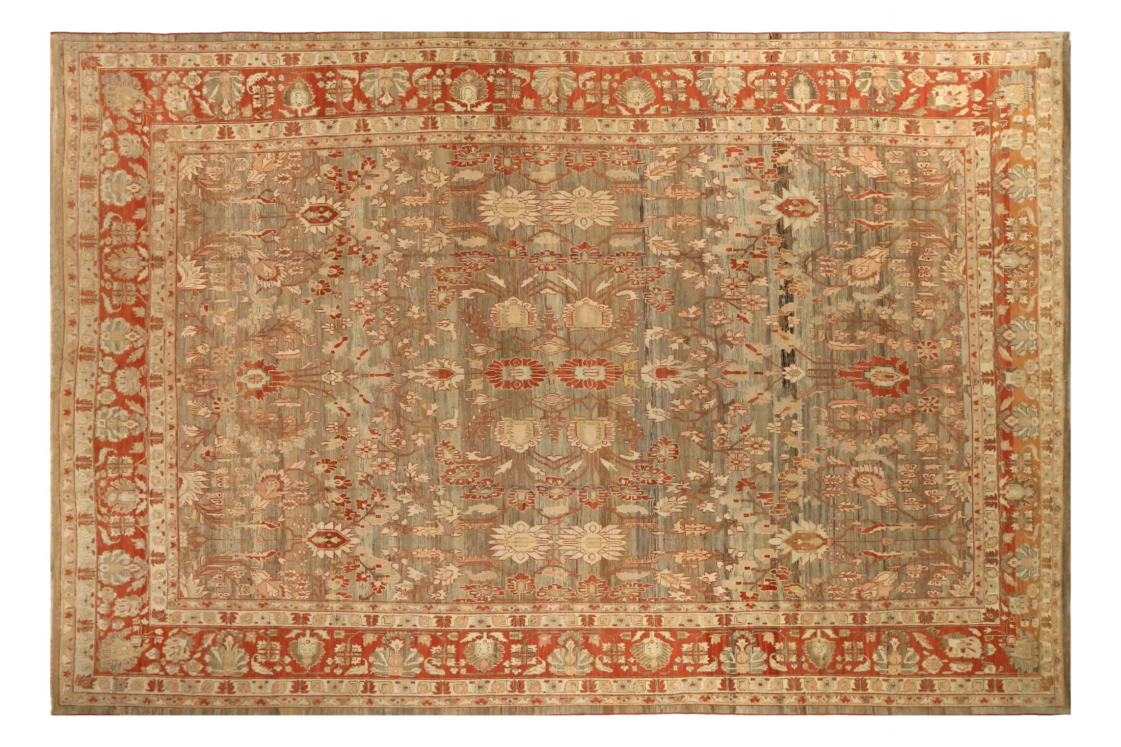 Antique Persian Malayer Transitional Rug 73600