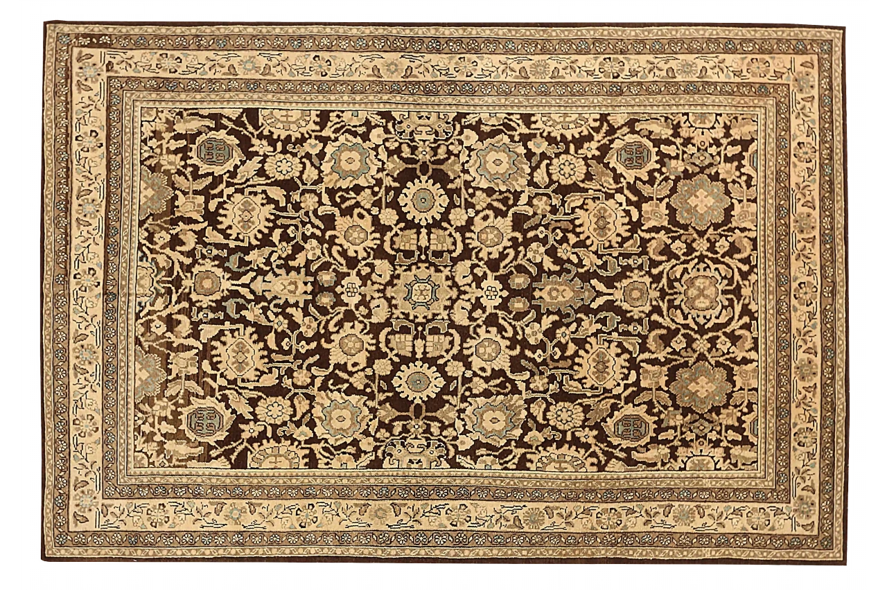 Antique Persian Malayer Traditional Rug 73661