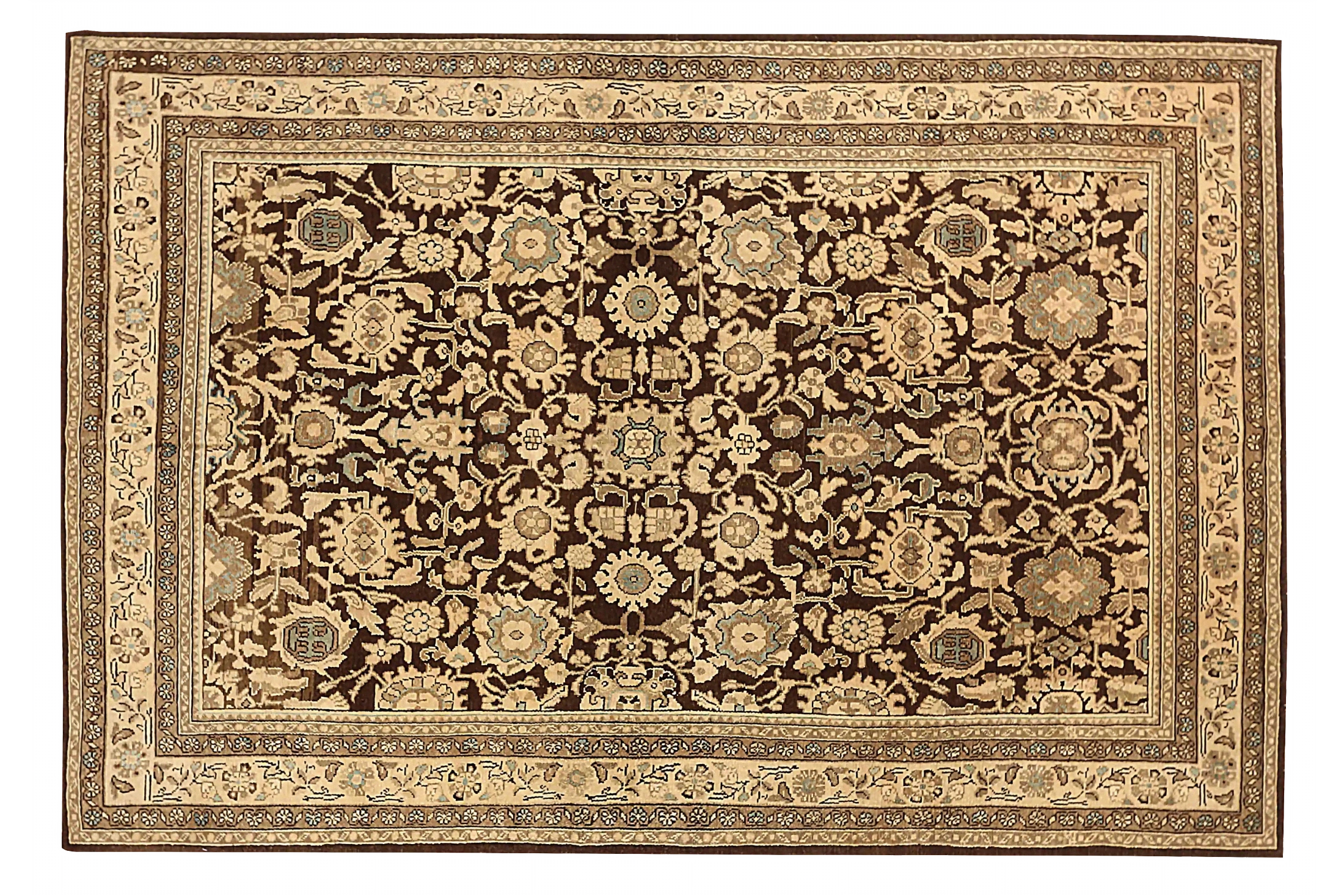 Antique Persian Malayer Traditional Rug 73661