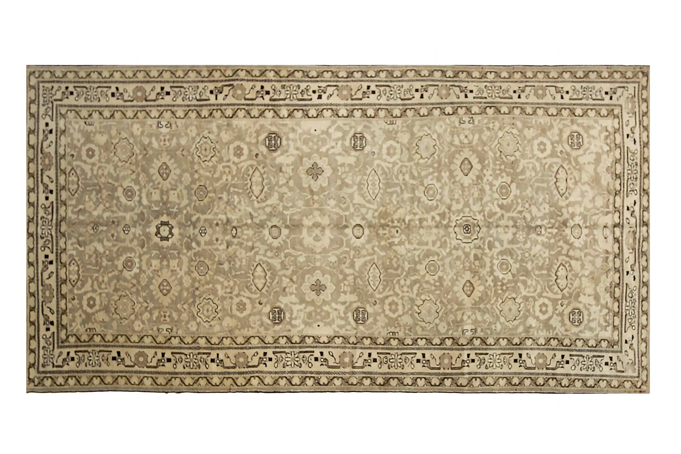 Antique Persian Malayer Transitional Rug 73663
