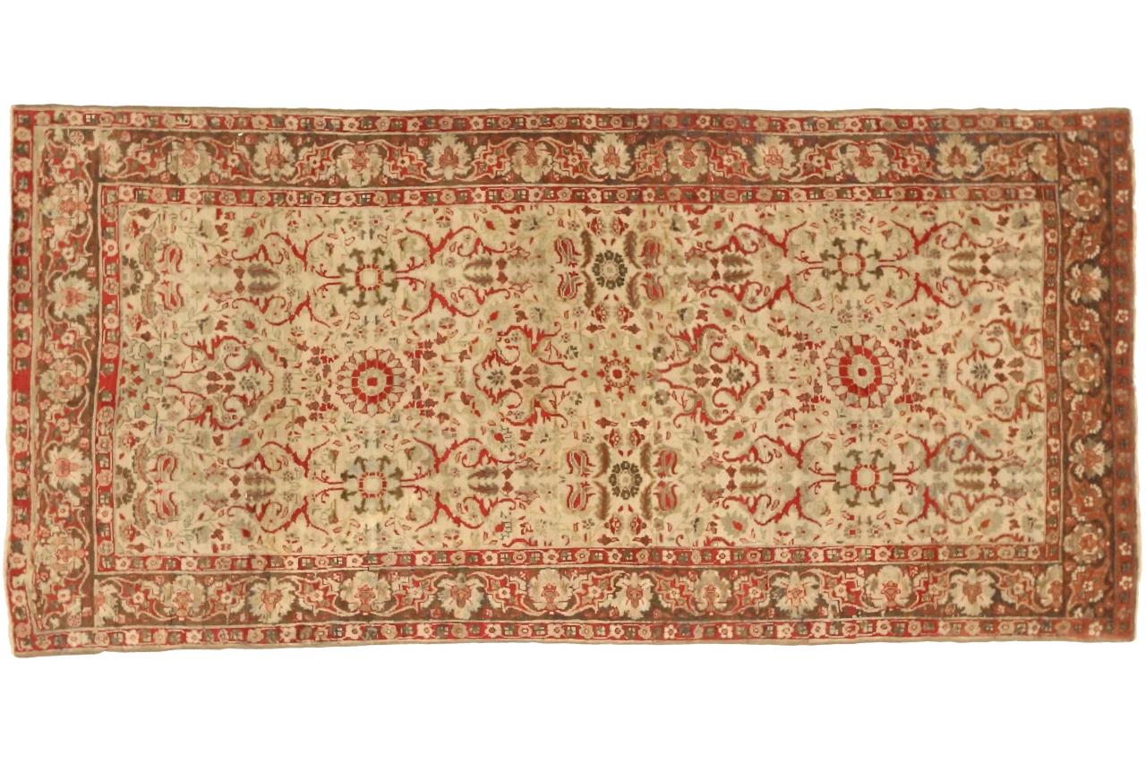 Antique India Agra Traditional Rug 73671