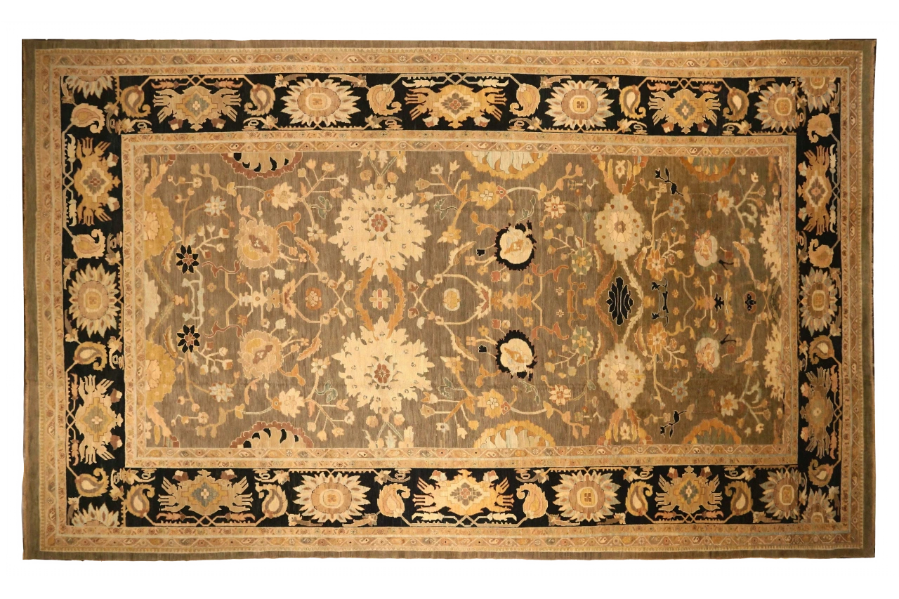 Persian Sultanabad Transitional Rug 73691