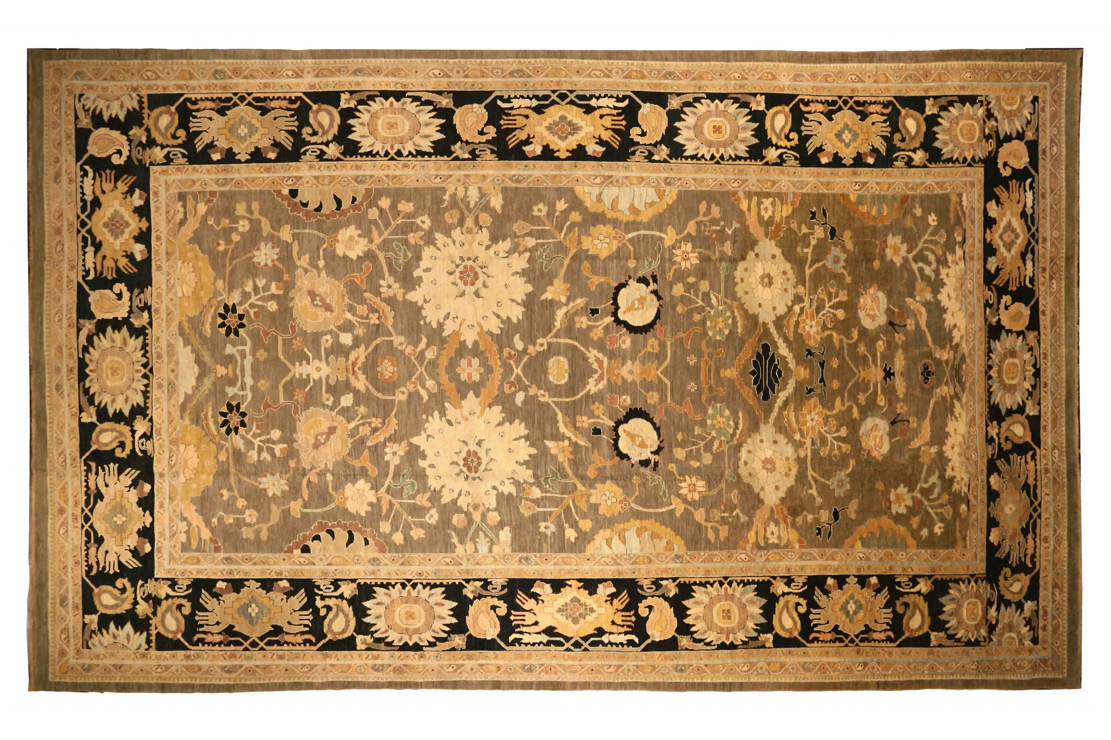 Persian Sultanabad Transitional Rug 73691