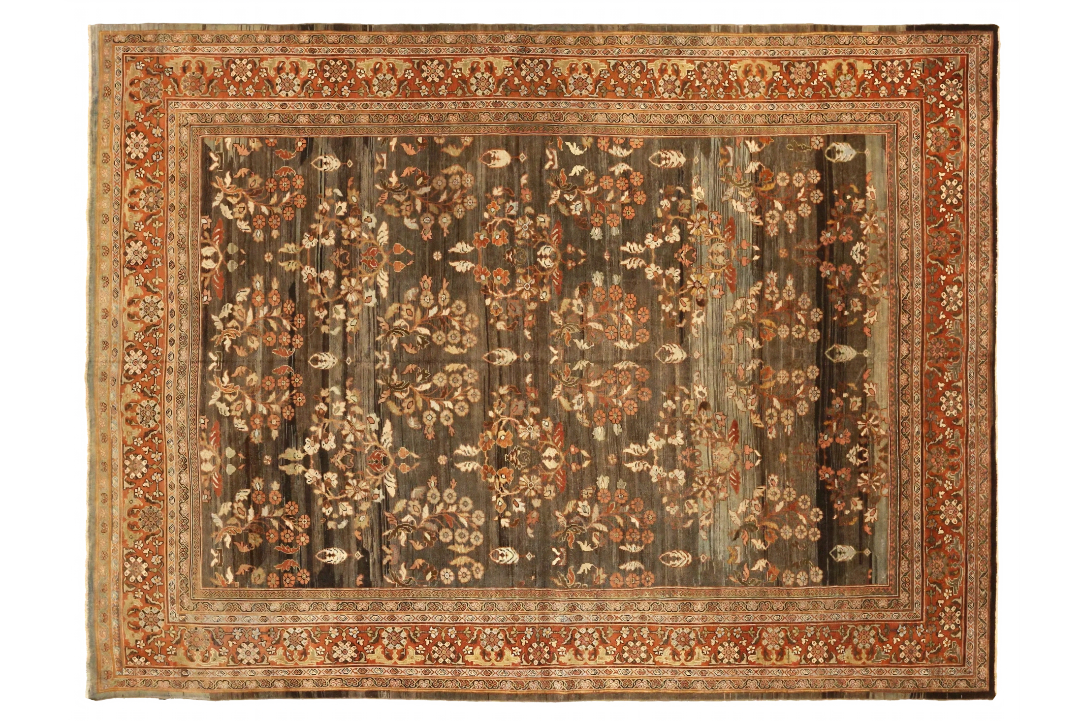 Antique Persian Sultanabad Traditional Rug 73700