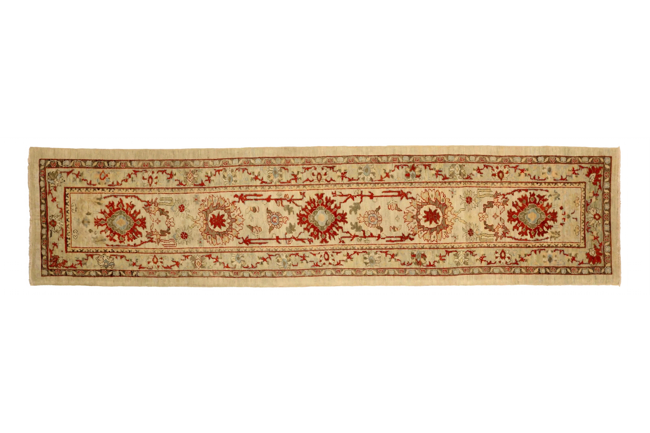 Antique Persian Mahal Traditional Rug 73707