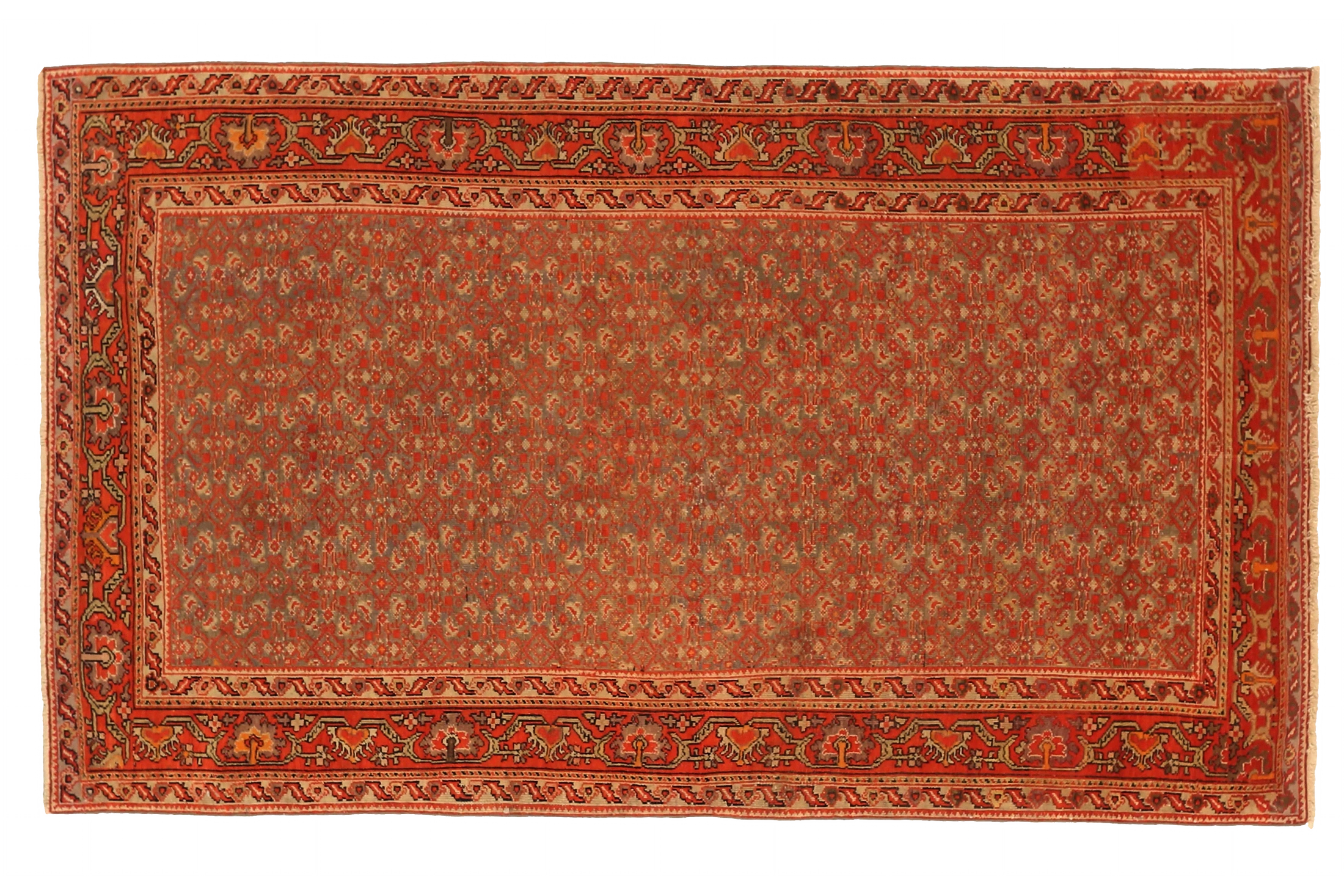 Antique Persian Malayer Traditional Rug 73714