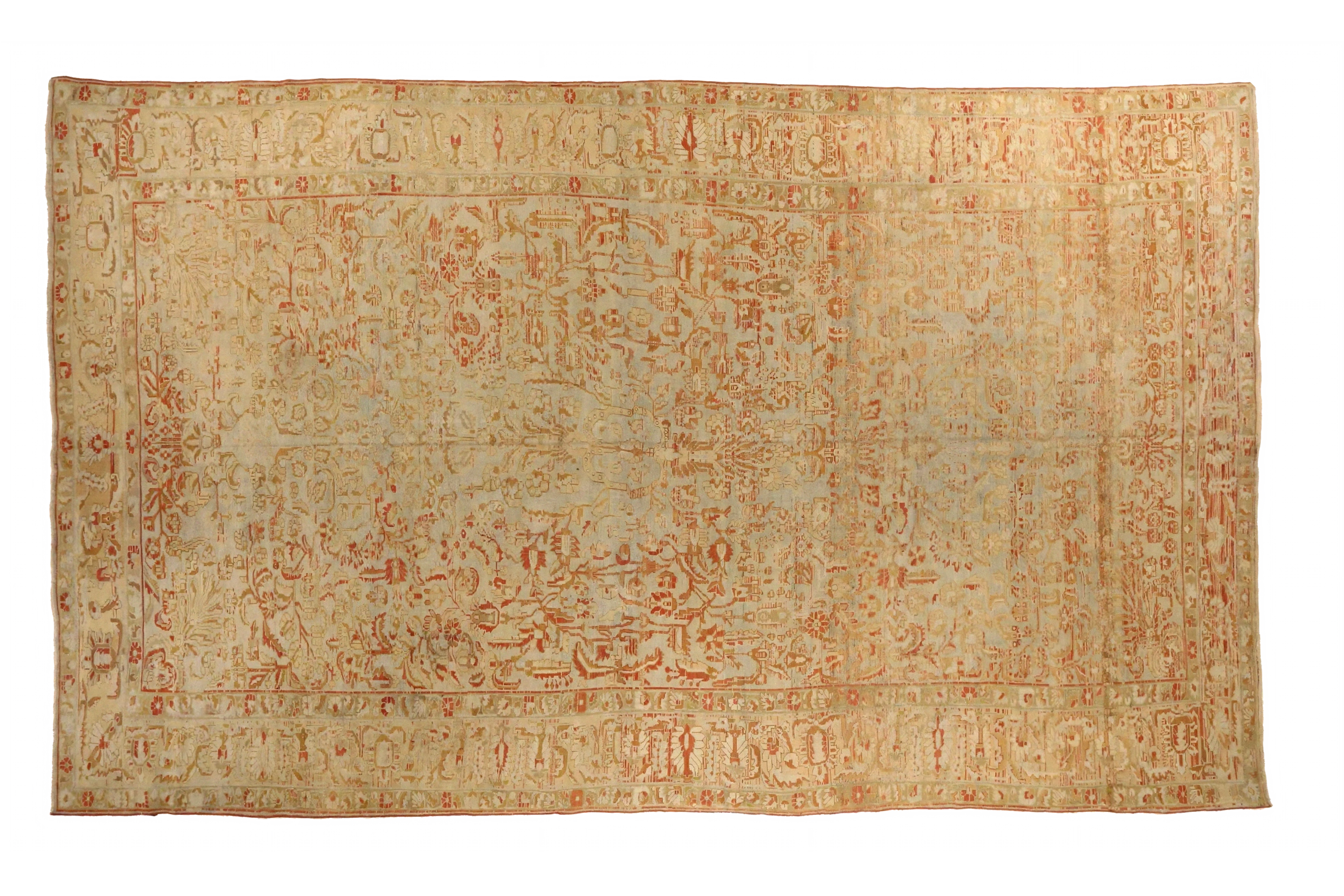 Antique Persian Malayer Transitional Rug 73715