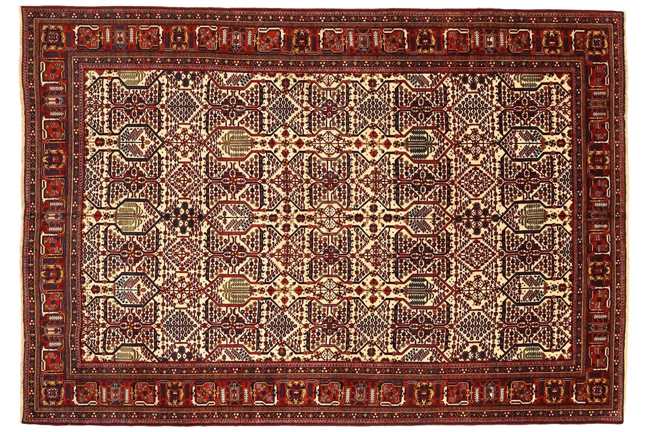 Antique Persian Traditional Rug 73718