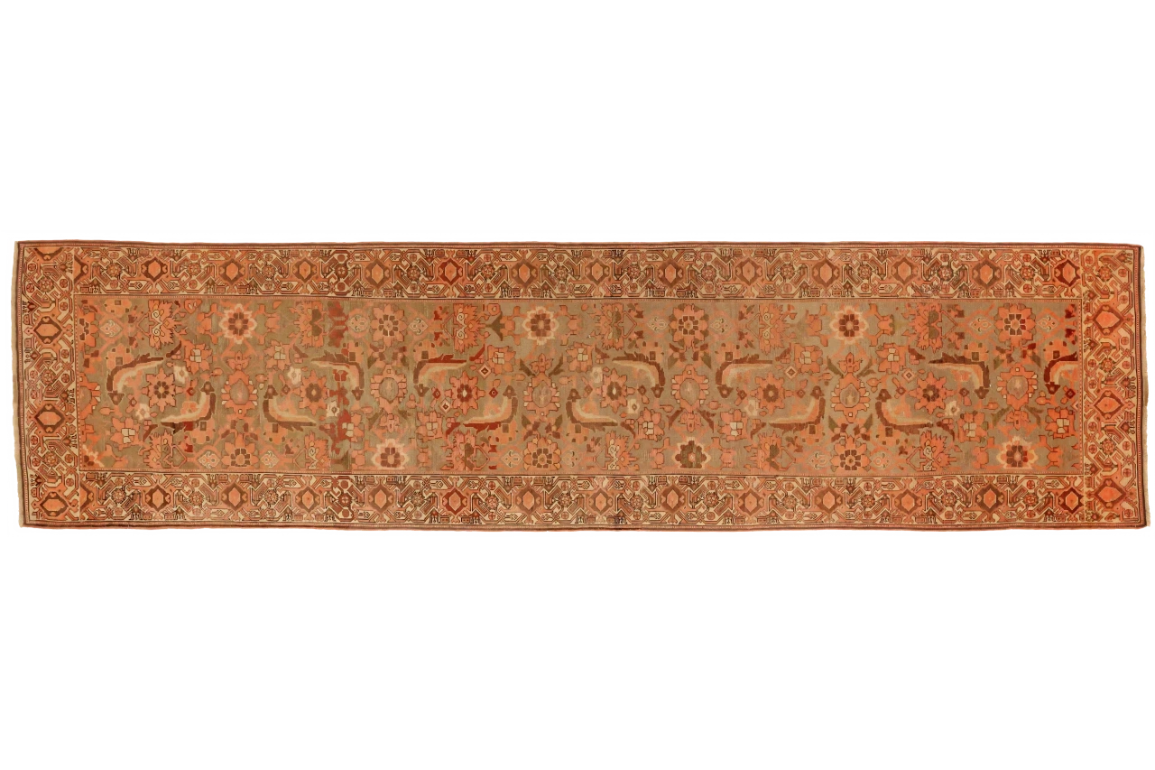 Antique Persian Malayer Traditional Rug 73754