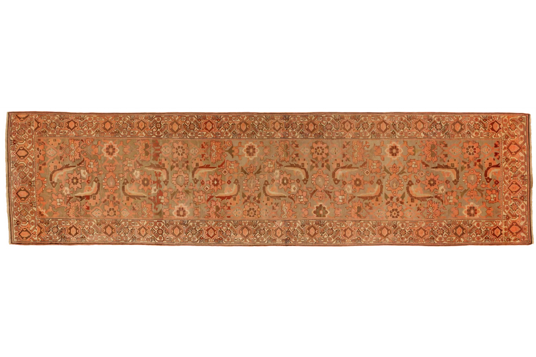 Antique Persian Malayer Traditional Rug 73754