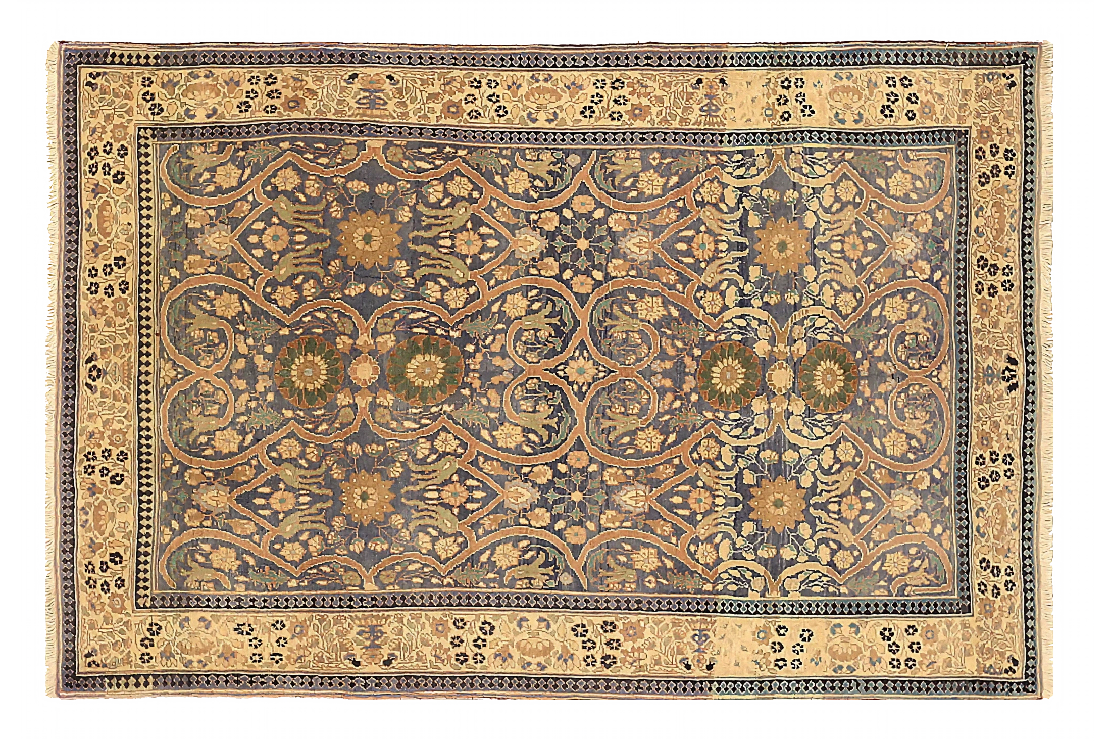 India Agra Traditional Rug 73757