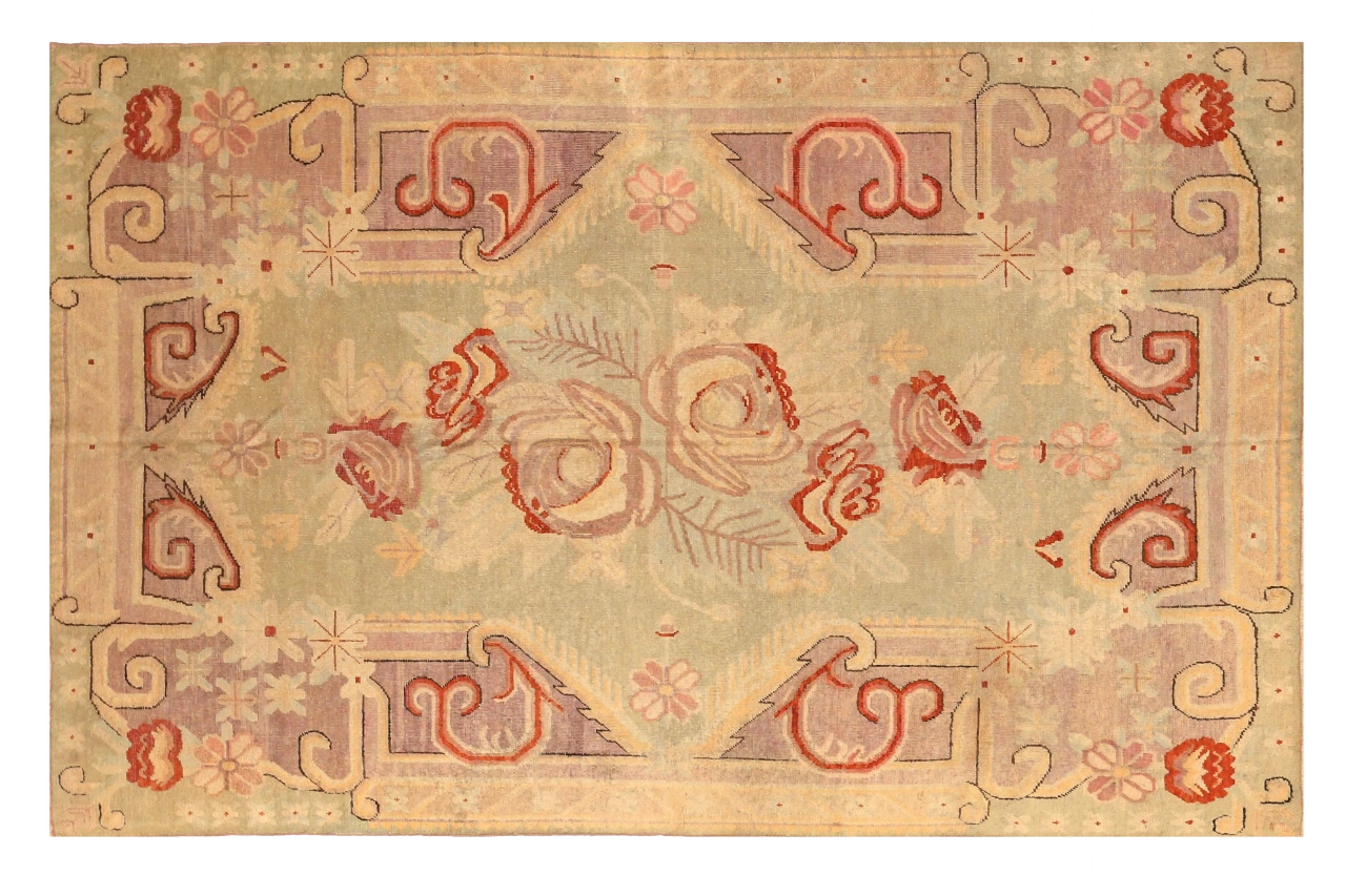 Antique Russia Khotan Transitional Rug 73800