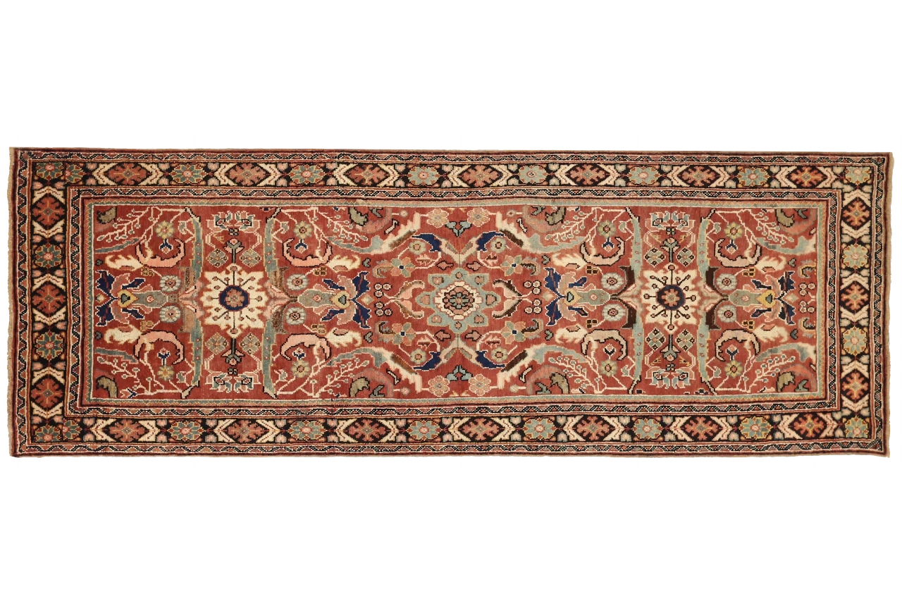 Antique Persian Meshkabad Traditional Rug 73824