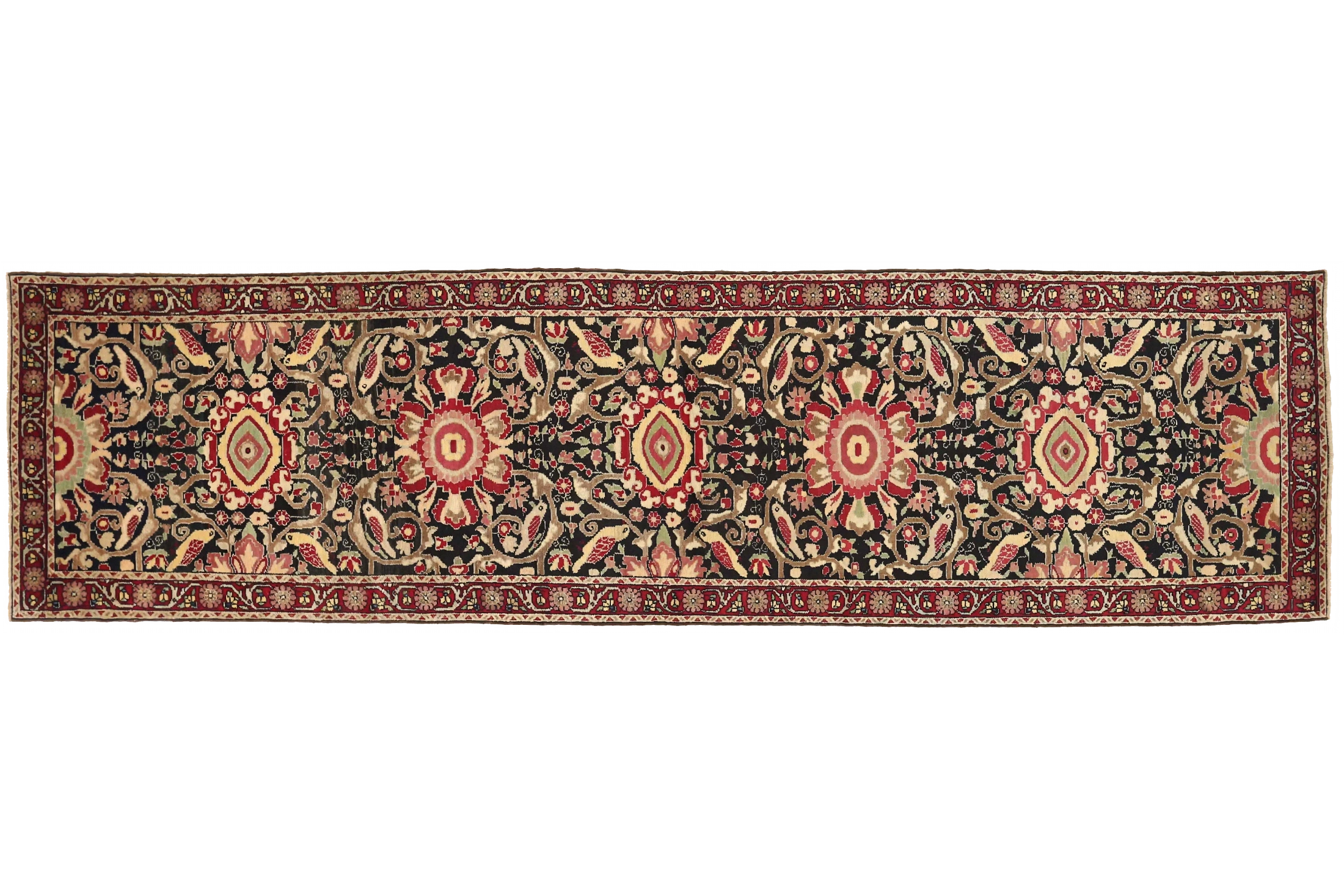Antique Persian Bakhtiar Traditional Rug 73829