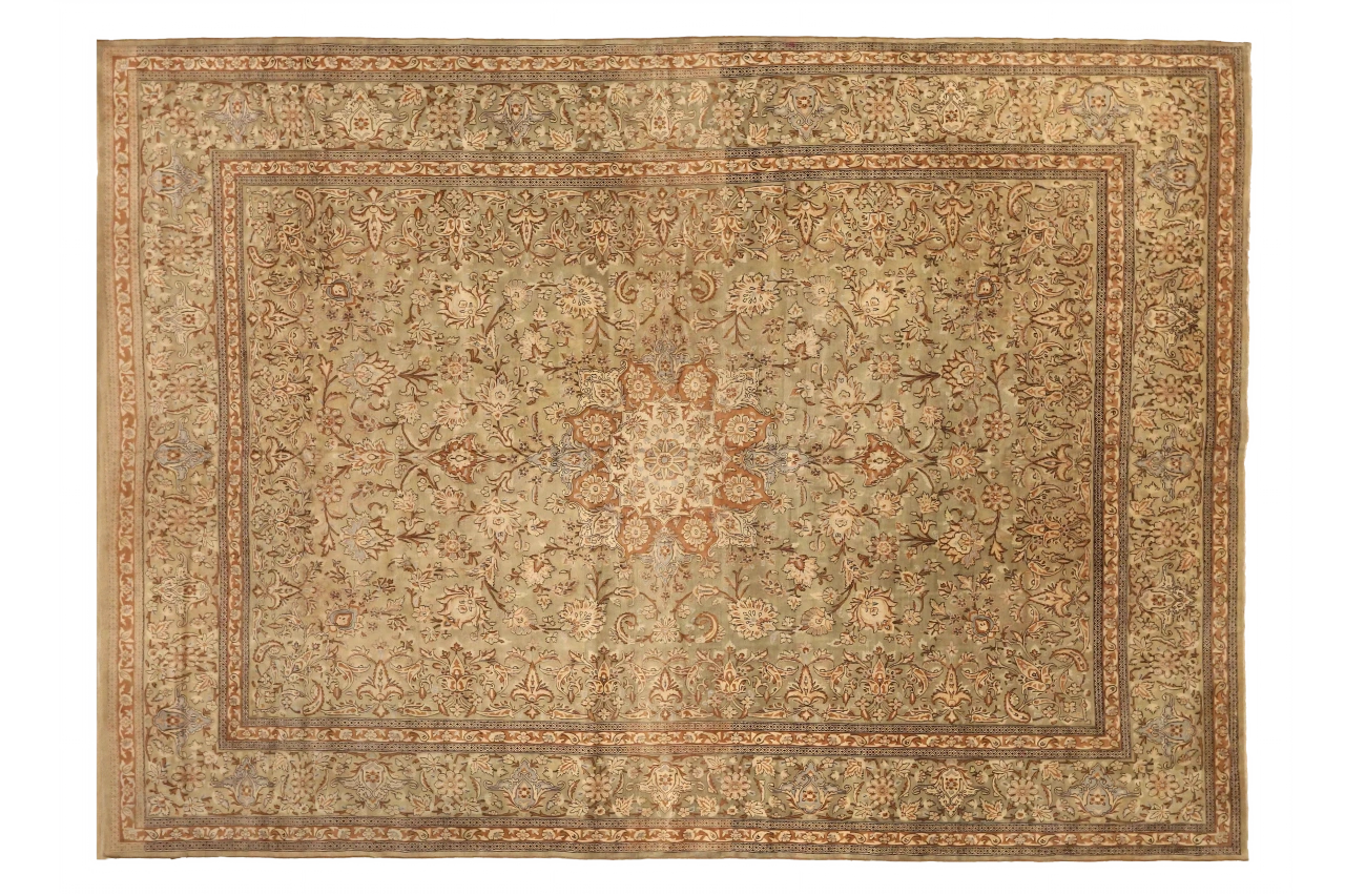 Antique Persian Kerman Traditional Rug 73848