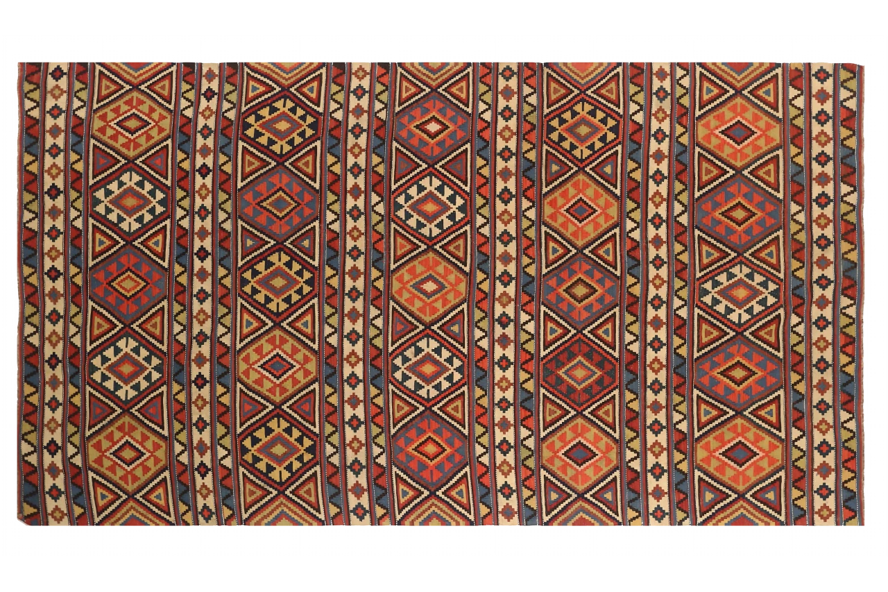 Antique Russia Traditional Rug 73899