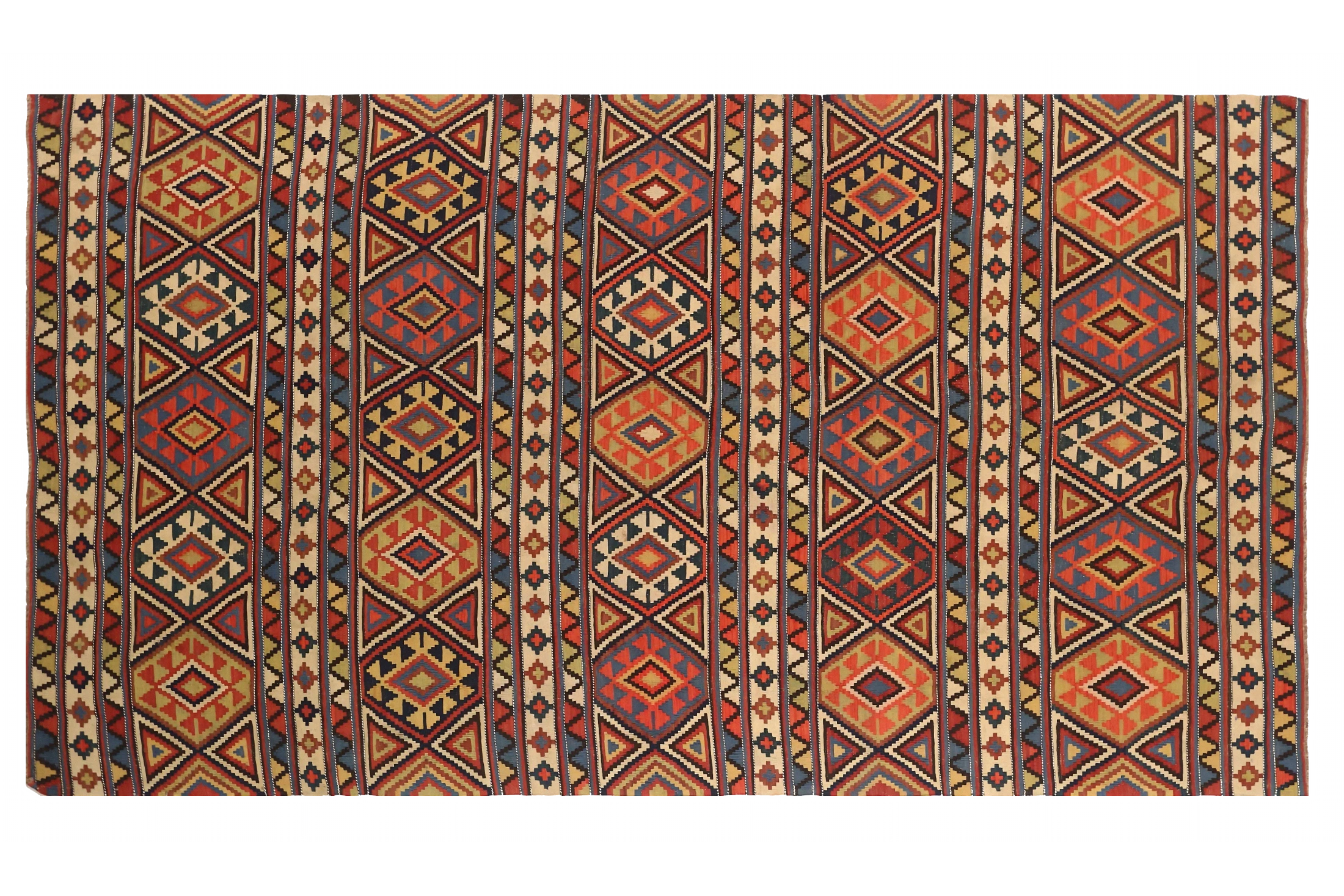 Antique Russia Traditional Rug 73899