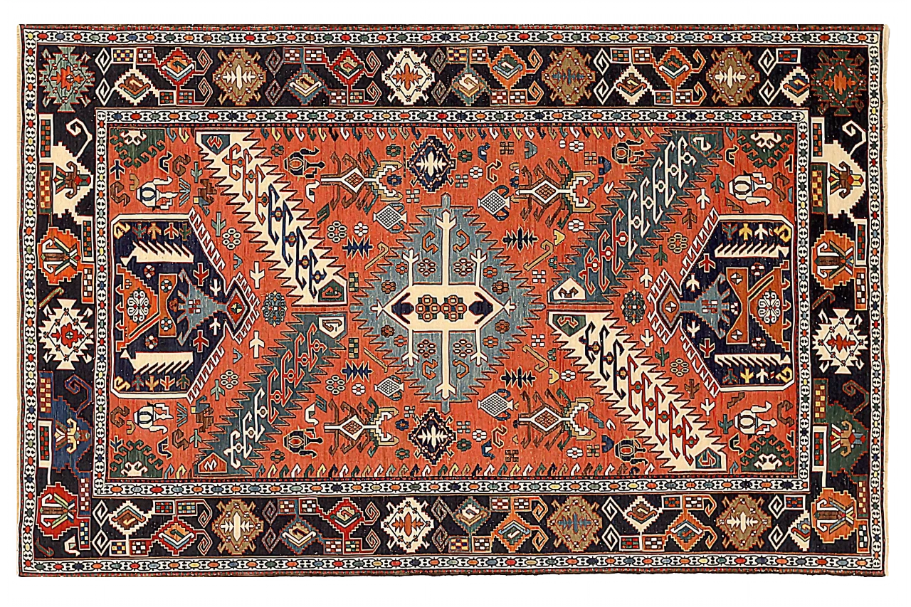 Antique Persian Traditional Rug 73903