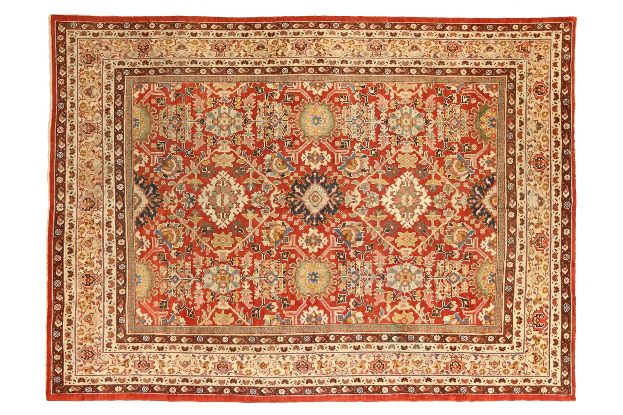 Antique Persian Sultanabad Traditional Rug 73931