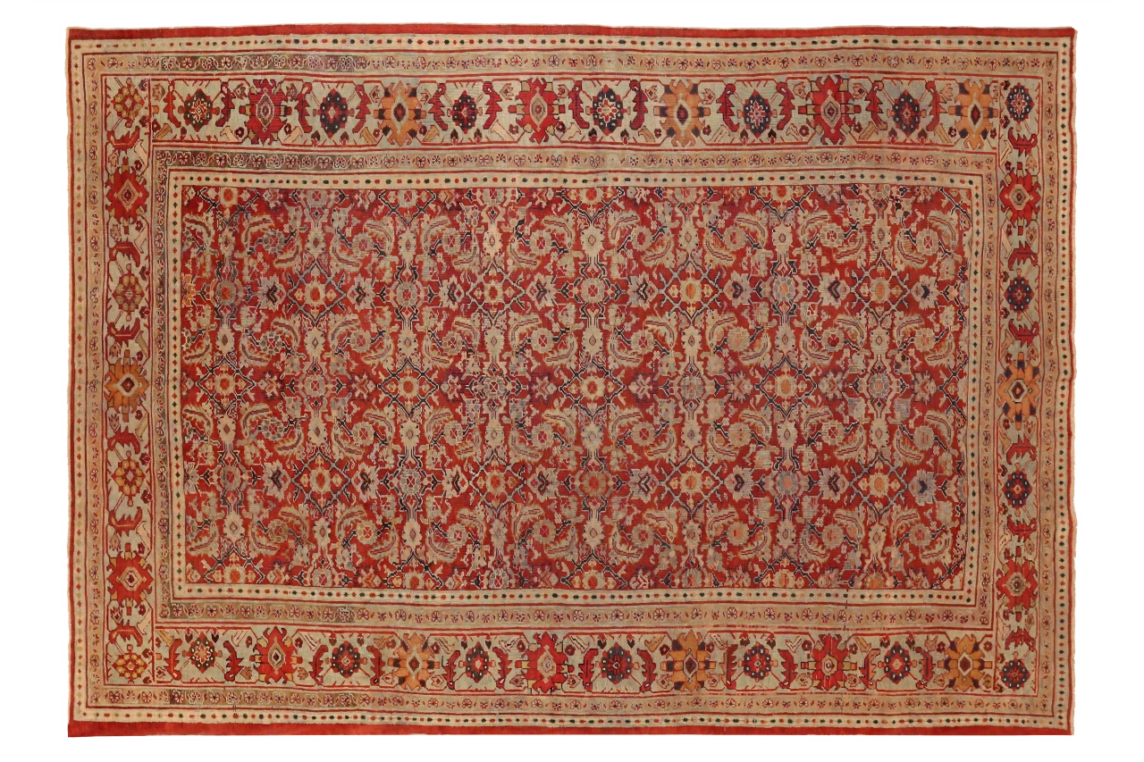 Antique Persian Sultanabad Traditional Rug 73932