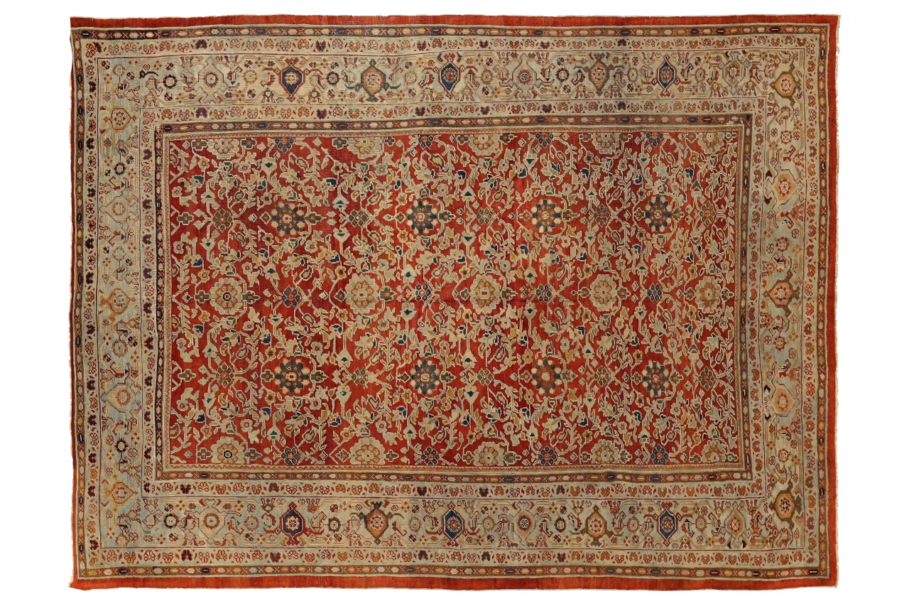 Antique Persian Sultanabad Traditional Rug 73934