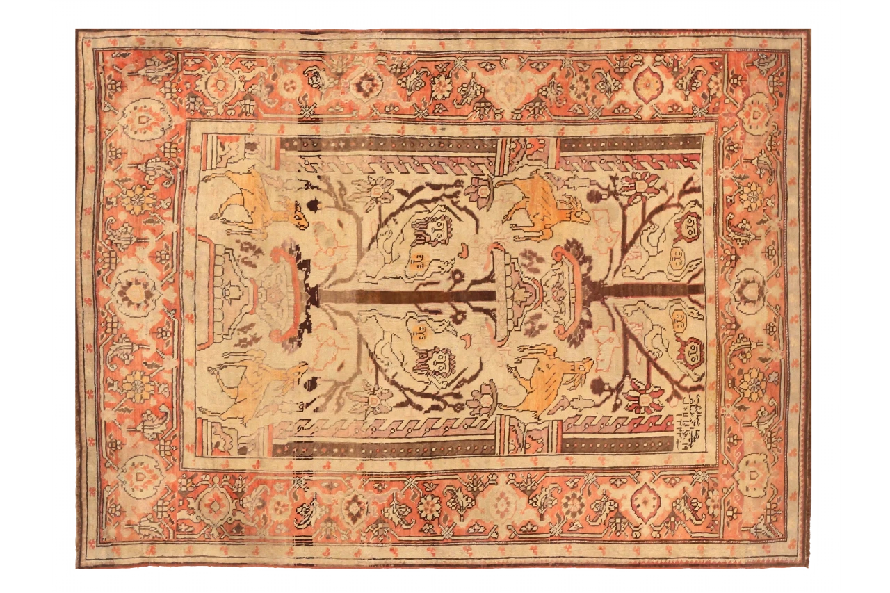 Antique Russia Karabagh Traditional Rug 73948